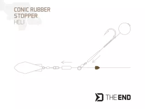 Nárazová korálka Delphin TheEND Heli Stopper / 15ks