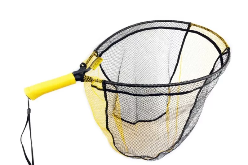 Přívlačový plovoucí SPORTEX podběrák s pogumovanou síťkou 50x40cm / dé