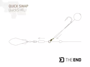 Rýchloup. obratlík Delphin TheEND QuickS Heli / 10ks