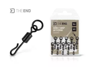 Rýchloup. obratlík s krúžkom Delphin TheEND QuickS / 10ks