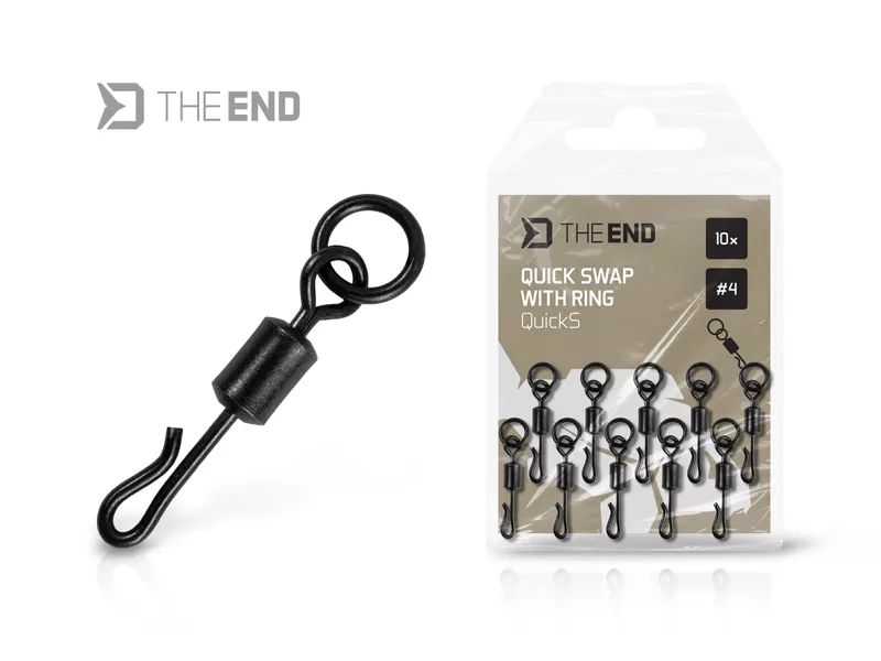 Rýchloup. obratlík s krúžkom Delphin TheEND QuickS / 10ks