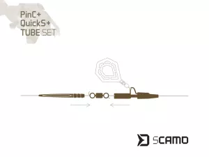 Set Delphin sCAMO PinC + QuickS + Tube / 5 setov