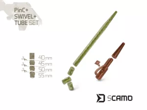 Set Delphin sCAMO PinC + Swivel + Tube / 5 setov