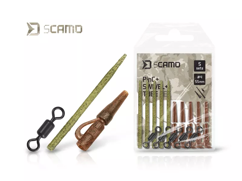 Set Delphin sCAMO PinC + Swivel + Tube / 5 setov