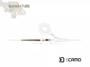 Set Delphin sCAMO QuickS + Tube / 5 setov