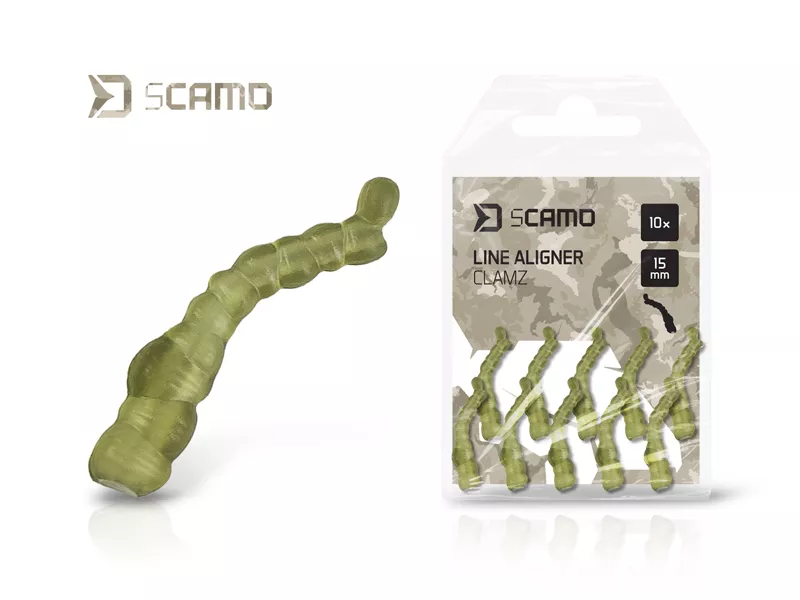 Vlasové rovnátko Delphin sCAMO CLAMZ / 10ks