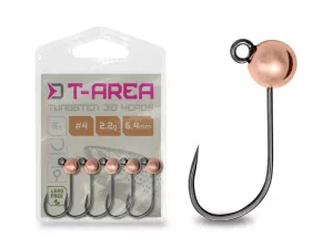 Volfrámový jig Delphin T-AREA BL / 5ks