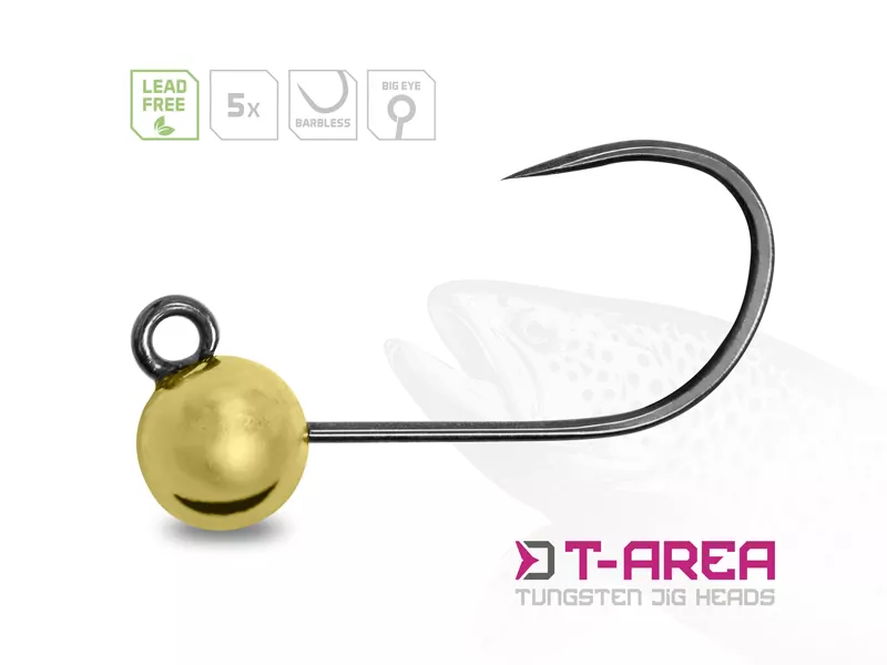 Volfrámový jig Delphin T-AREA BL / 5ks