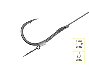 Feedrový nadväzec Delphin Braided Sting / 10ks