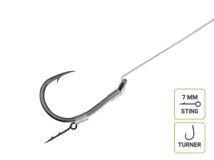 Feedrový nadväzec Delphin Fluoro Sting / 10ks