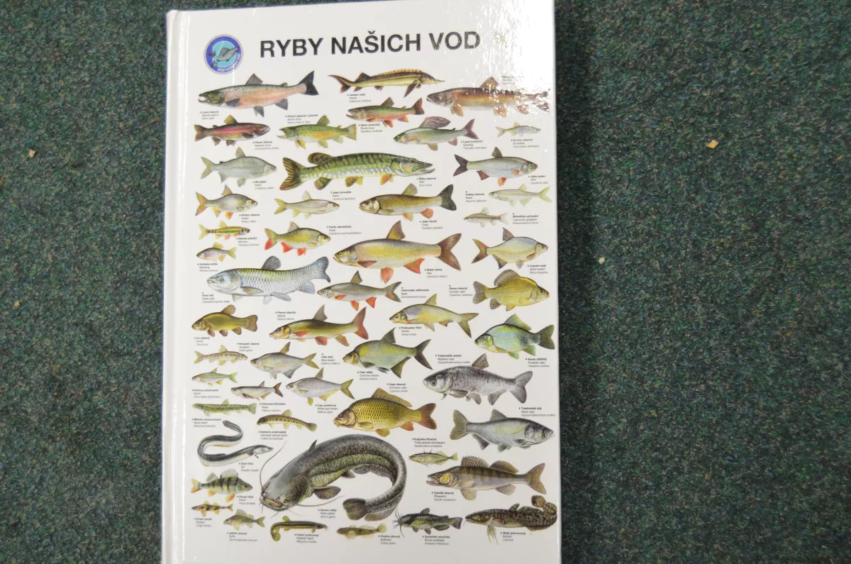 Kniha Ryby našich vod poslední 2 kusy český rybářský svaz