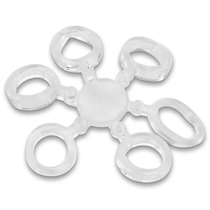 MS Range silikonové kroužky na nástrahy Silicone Baitbands 5mm 30ks