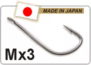 Profi Match rybářské háčky M X3 - TB vel. 16 - 10ks