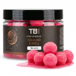 TB Baits Plovoucí Boilie Pop-Up Grand Krill + NHDC 50 g  | 12 mm, 16 mm
