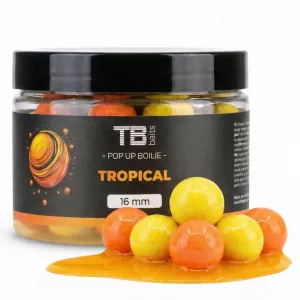 TB Baits Plovoucí Boilie Pop-Up Tropical + NHDC 50 g | 12 mm , 16 mm