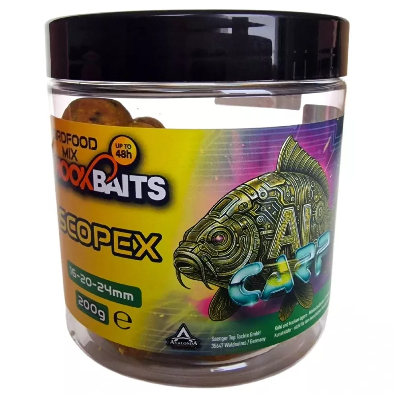 Anaconda nástraha AI Carp Hookbaits Bird Food 200g 16/20/24mm Scopex