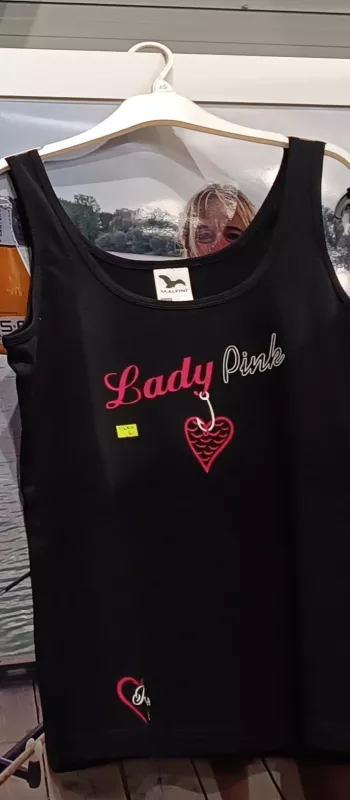 Dámské Rybářské Tílko - BLACK PINK