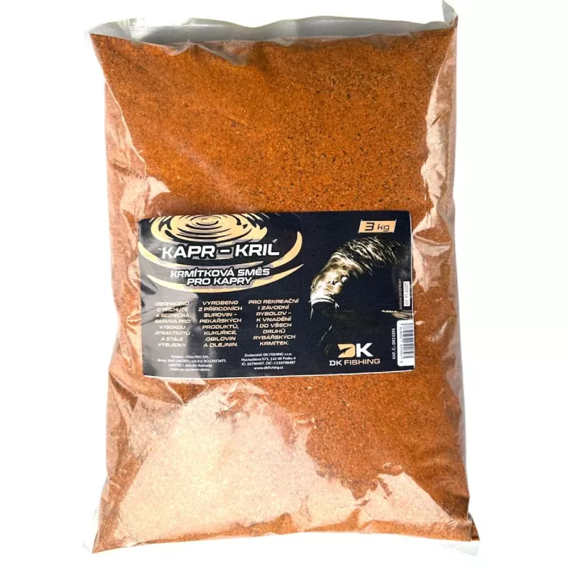 DK FISHING krmítková směs Kapr-Kril 3kg