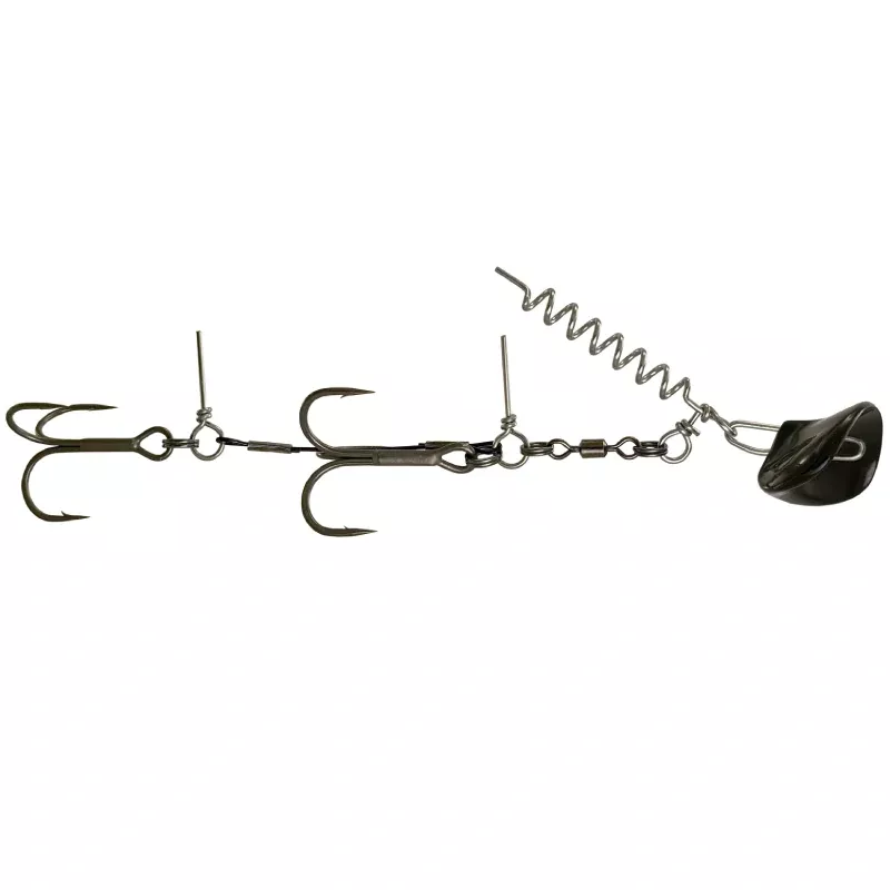 Headbanger montáž RockerHead Stinger Sinking UV 12g háčky 1/0 BL