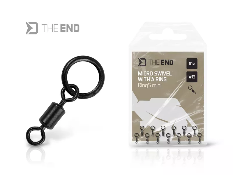 Mikro obratlík s krúžkom TheEND RingS mini / 10ks DELPHIN