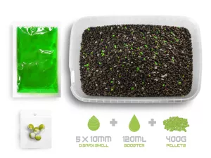 Pellet box Delphin Reaxe READY&GO / Cesnak-Butyric