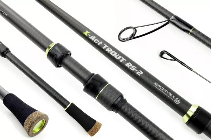 Přívlačový prut SPORTEX X-Act Trout RS-2 2-díl 205cm / 3-21g