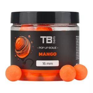 TB Baits Plovoucí Boilie Pop-Up Mango + NHDC 65 g | 12 mm , 16 mm