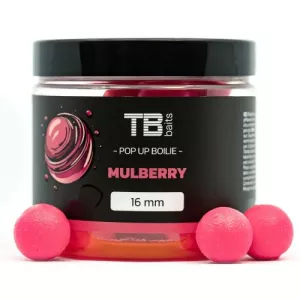 TB Baits Plovoucí Boilie Pop-Up Mulberry + NHDC 65 g | 12 mm, 16 mm