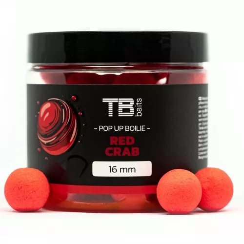 TB Baits Plovoucí Boilie Pop-Up Red Crab + NHDC 65 g
