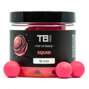TB Baits Plovoucí Boilie Pop-Up Squid + NHDC 65 g | 12 mm, 16 mm