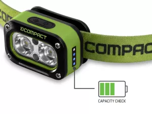 Čelová lampa Delphin COMPACT