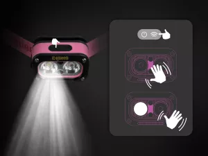 Čelová lampa Delphin QUEEN