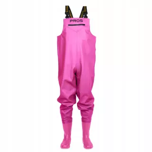 Dámské Rybářské Růžové Prsačky PROS 