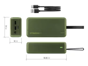 Powerbanka Delphin PoweriX / 27 000 mAh