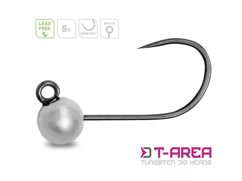 Volfrámový jig Delphin T-AREA BL / 5ks