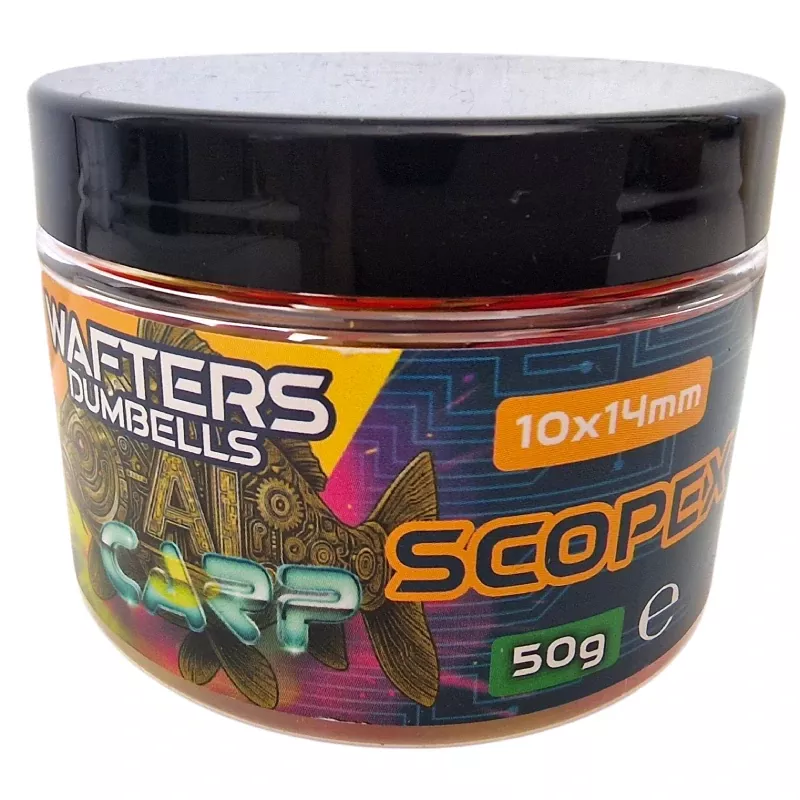 Anaconda Wafter-Dumbells AI Carp Bird Food Mix 50g 10x14mm Scopex