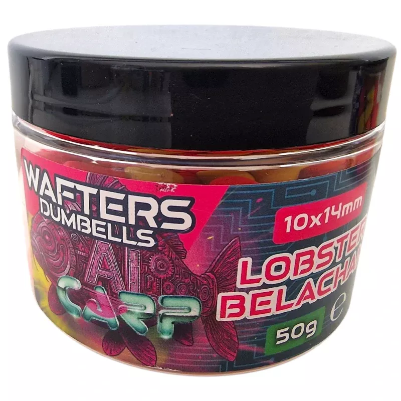 Anaconda Wafter-Dumbells AI Carp Fish Mix 50g 10x14mm Lobster Belachan