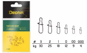 Fastlock Snap C-01/10ks | BN/0, BN/00, BN/1, BN/2