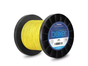 Delphin BOXER 4 / fluo žltá | 0,50mm 41.7kg  1100m, 0,60mm 52,6kg  1100m