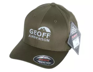 Geoff Anderson kšiltovka Flexfit Olive zelená L / XL
