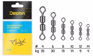 Hi speed double rolling swivel A-04 | BN/6
