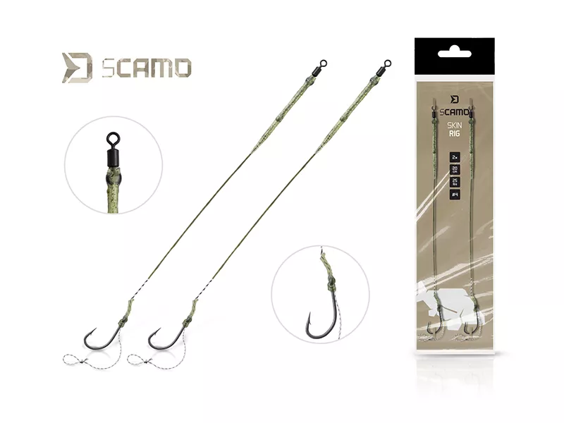 Nadväzec Delphin sCAMO Skin rig / 2ks