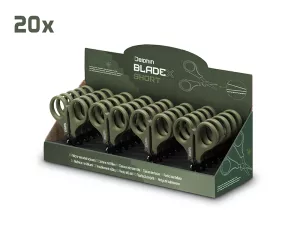 Nožnice s vrúbkami Delphin BladeX Short SS