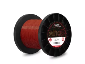 Vlasec Delphin BINGO Matt  Tm. červená | 0,28mm 6,5kg 26000m, 0,30mm 7,4kg 20000m