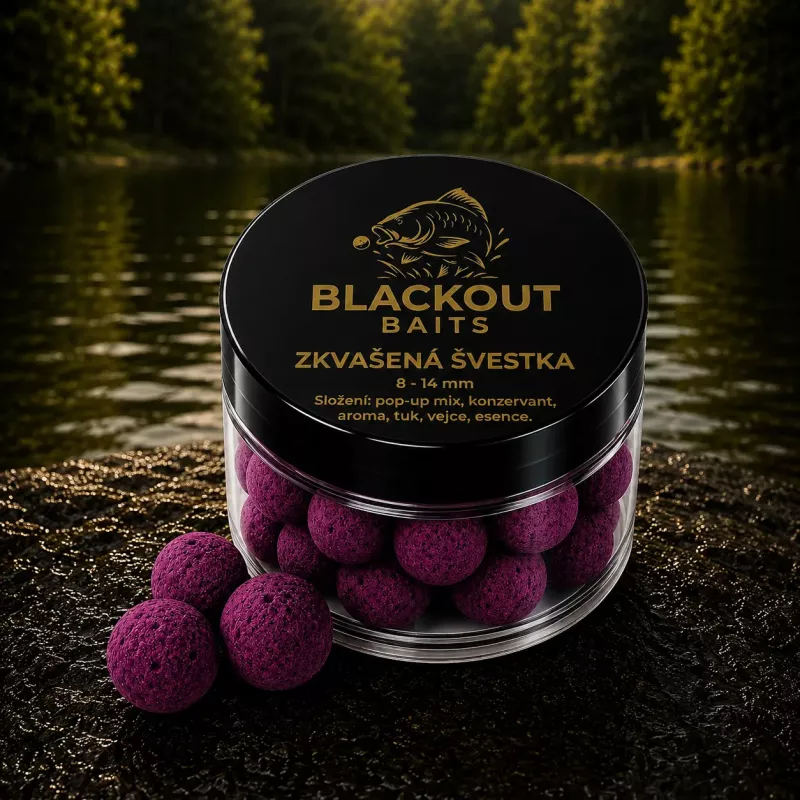BLACKOUT BAITS - zkvašená švestka 30g