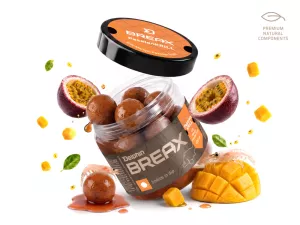 Boilies v dipe Delphin BreaX/PassionKRILL | Krill-Mango/20mm/200ml, Krill-Mango/24mm/200ml