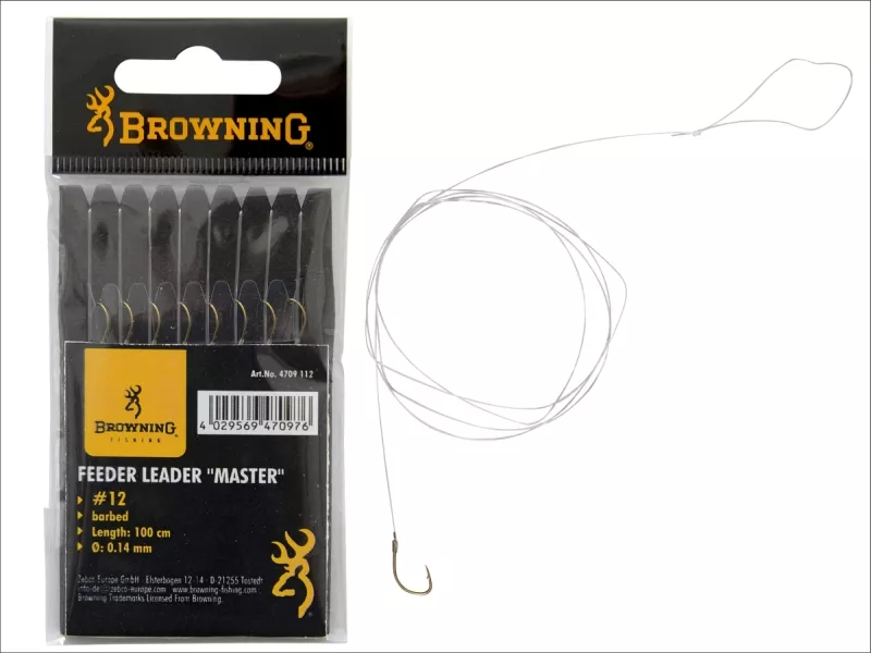 Feeder nádväzec Feeder hook-to-nylon Master bronze 44 4709020 - Feeder nádväzec Feeder hook-to-nylon Master bronze