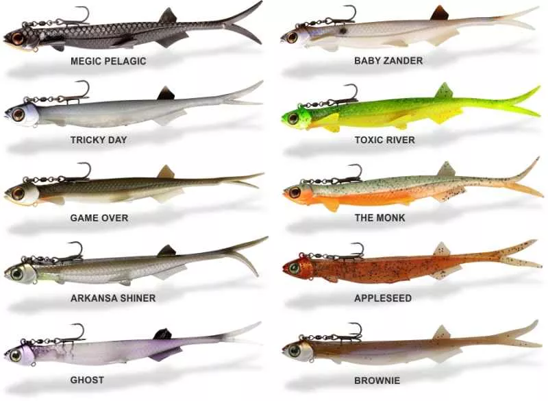 Gumové nástrahy Quantum Pelagic Shad Set 1ks 60g / 21cm Magic pelagic