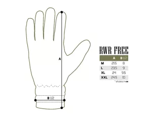 Rukavice Delphin RWR Free