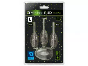 Sada krmítok s formičkou Delphin Method QUIX Reaxe 3+1 L